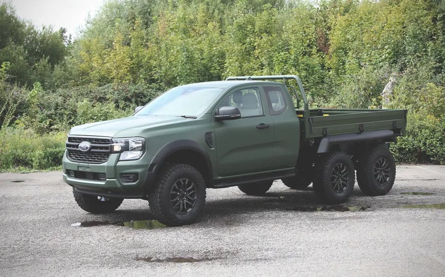 RICARDO DEVELOPS ADVANCED RANGER HEX 6X6 CONVERSION WITH HYBRID ELECTRIC DRIVETRAIN